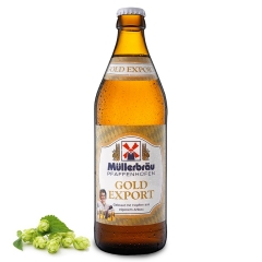 Müllerbräu Premium Gold Export